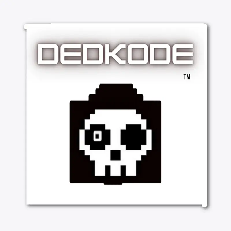 OFFICIAL DedKode die-cut sticker